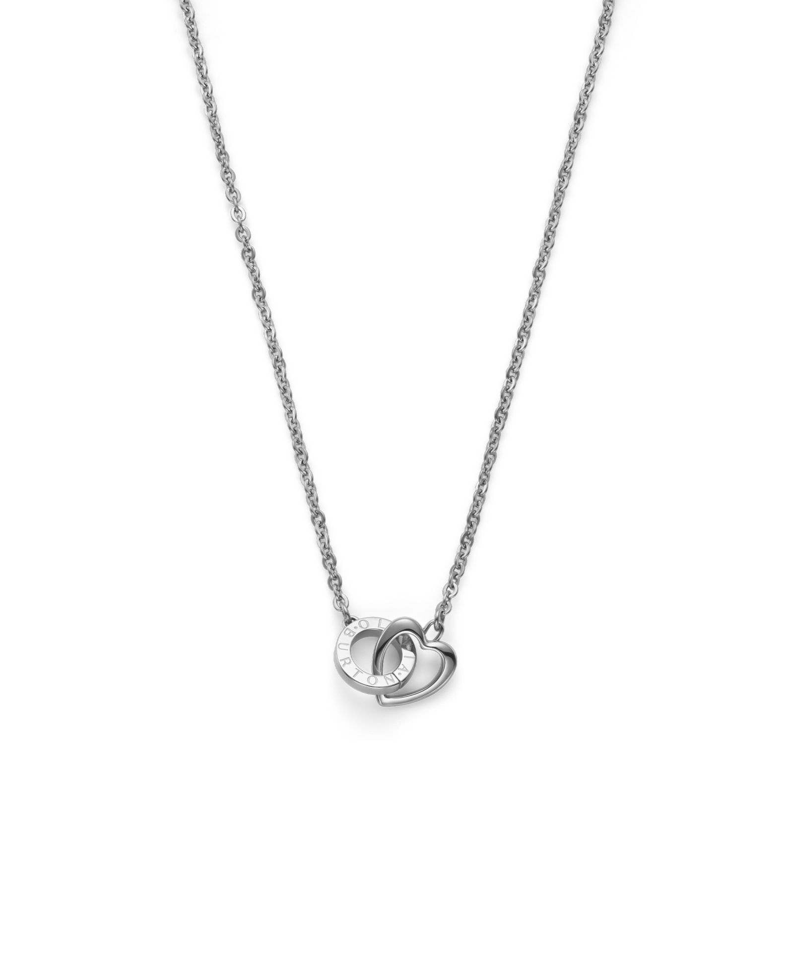 Olivia Burton Women's Kindred Interlink Stainless Steel Necklace