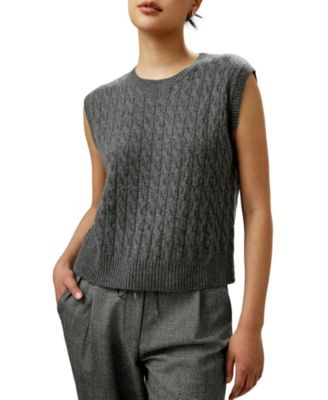 LILYSILK Women's Baby Cashmere Sweater Vest