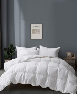 UNIKOME Medium Warmth Goose Down Feather Comforter, California King