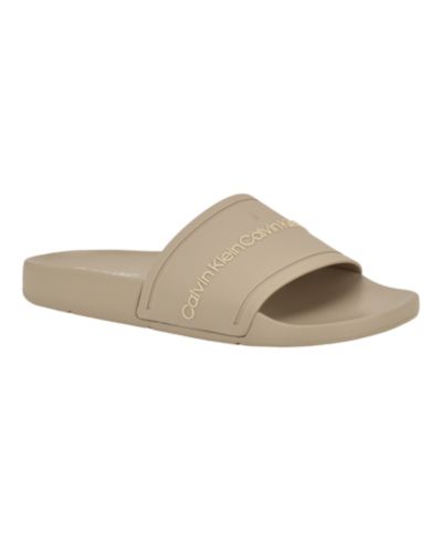 Женские шлепанцы Calvin Klein Women's Anyka Flat Slip-On для бассейна
