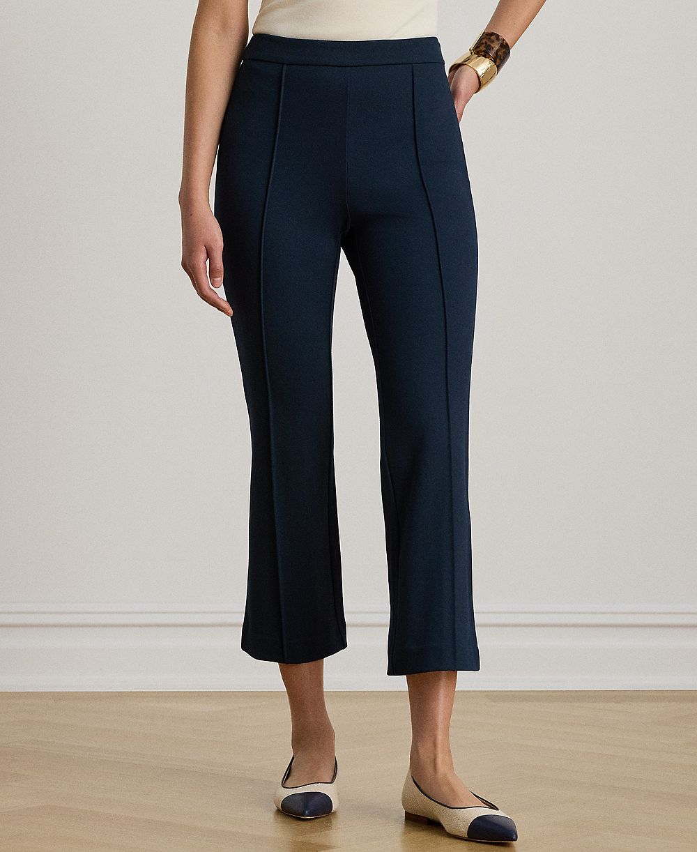 Женские брюки Lauren Ralph Lauren Petite Twill Flare Ankle