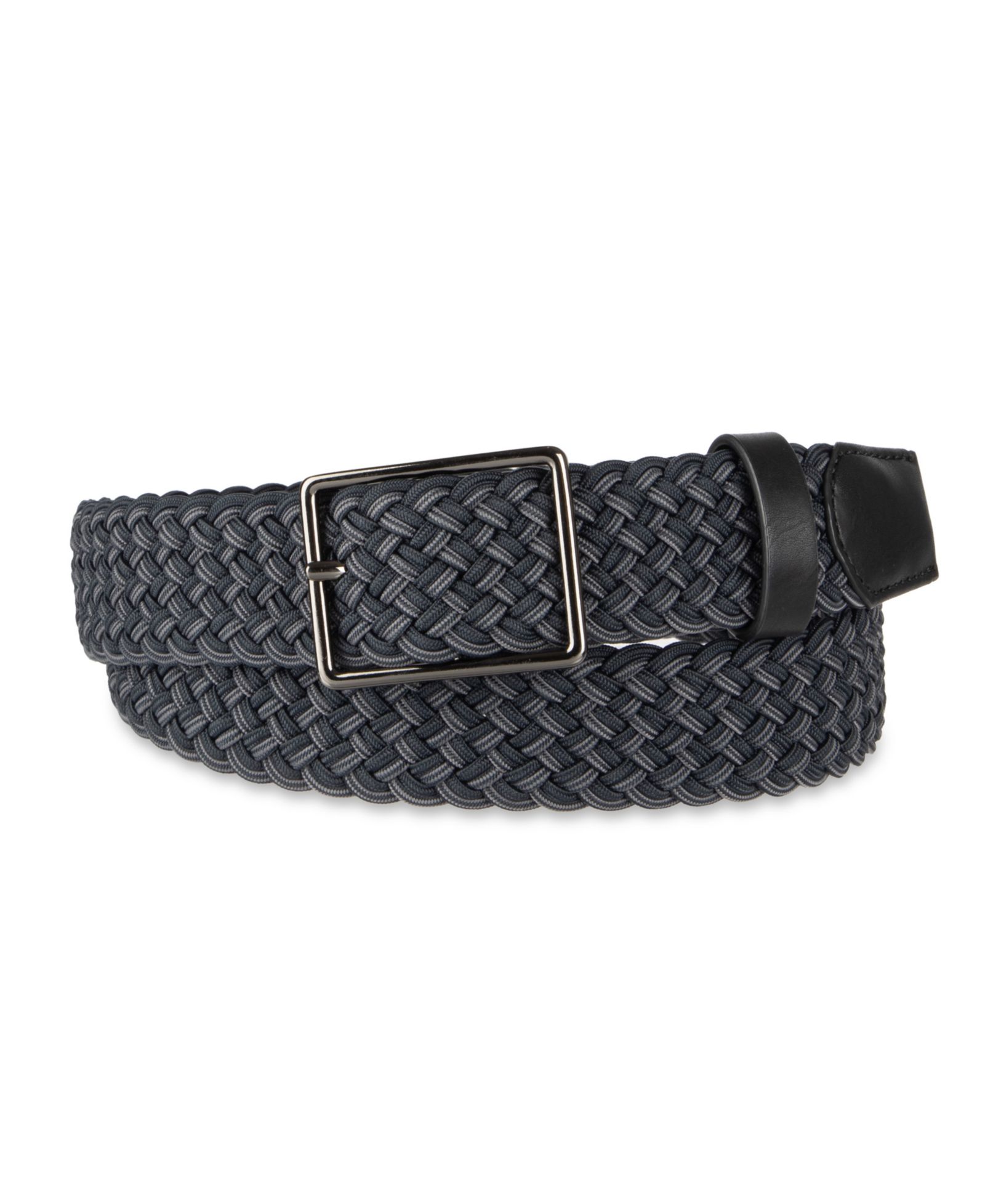 35MM Alfani Men's AlfaTech Stretch Comfort Braided Belt, Macy's Exclusive