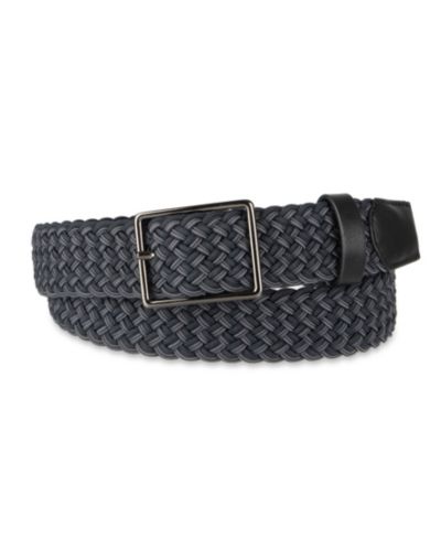 35MM Alfani Men's AlfaTech Stretch Comfort Braided Belt, Macy's Exclusive