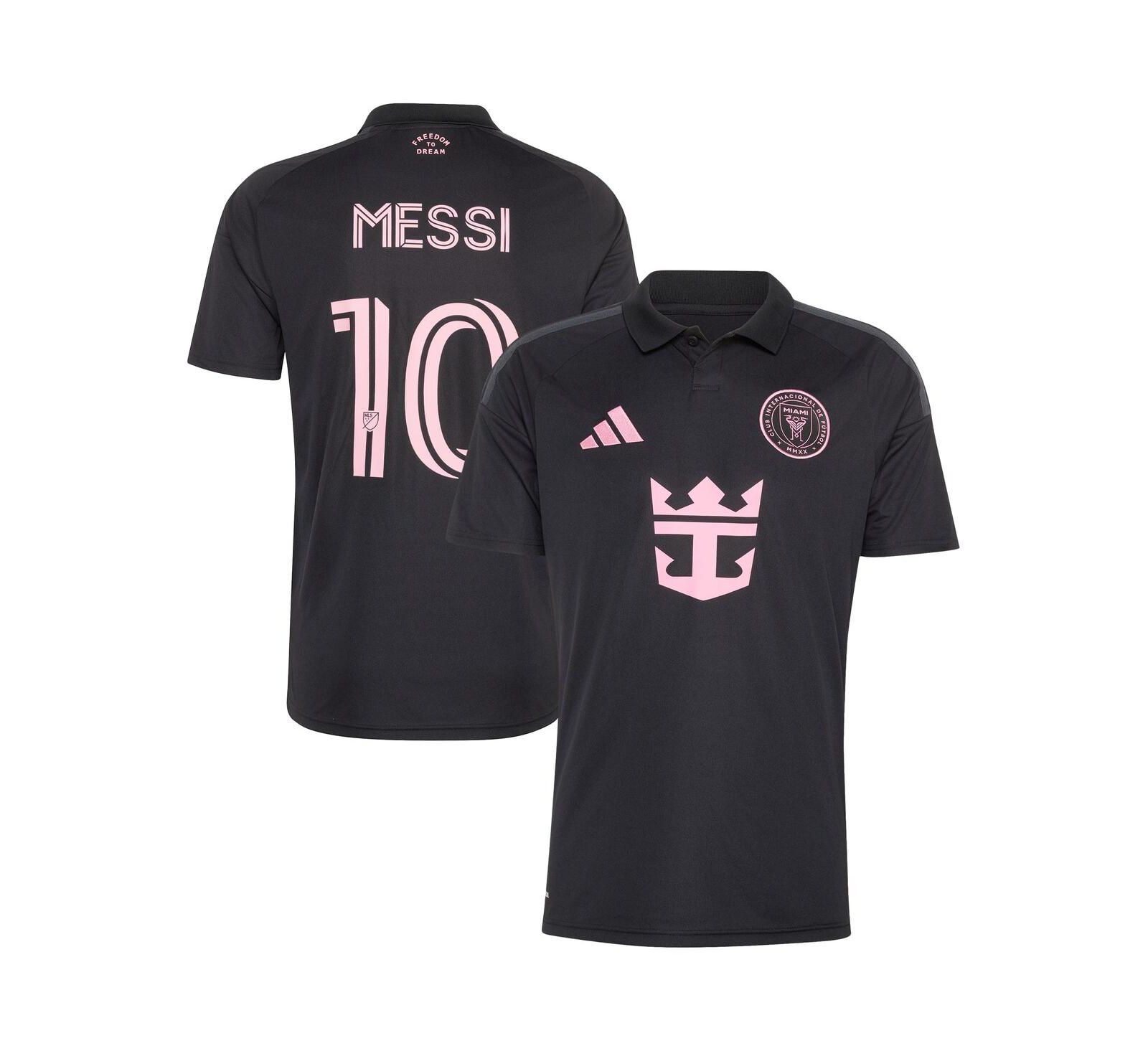 Adidas Men's Lionel Messi Black Inter Miami CF 2026 Presagio Replica Jersey