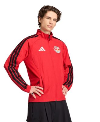 Adidas Men's Red New York Red Bulls 2026 Anthem Raglan Full-Zip Jacket