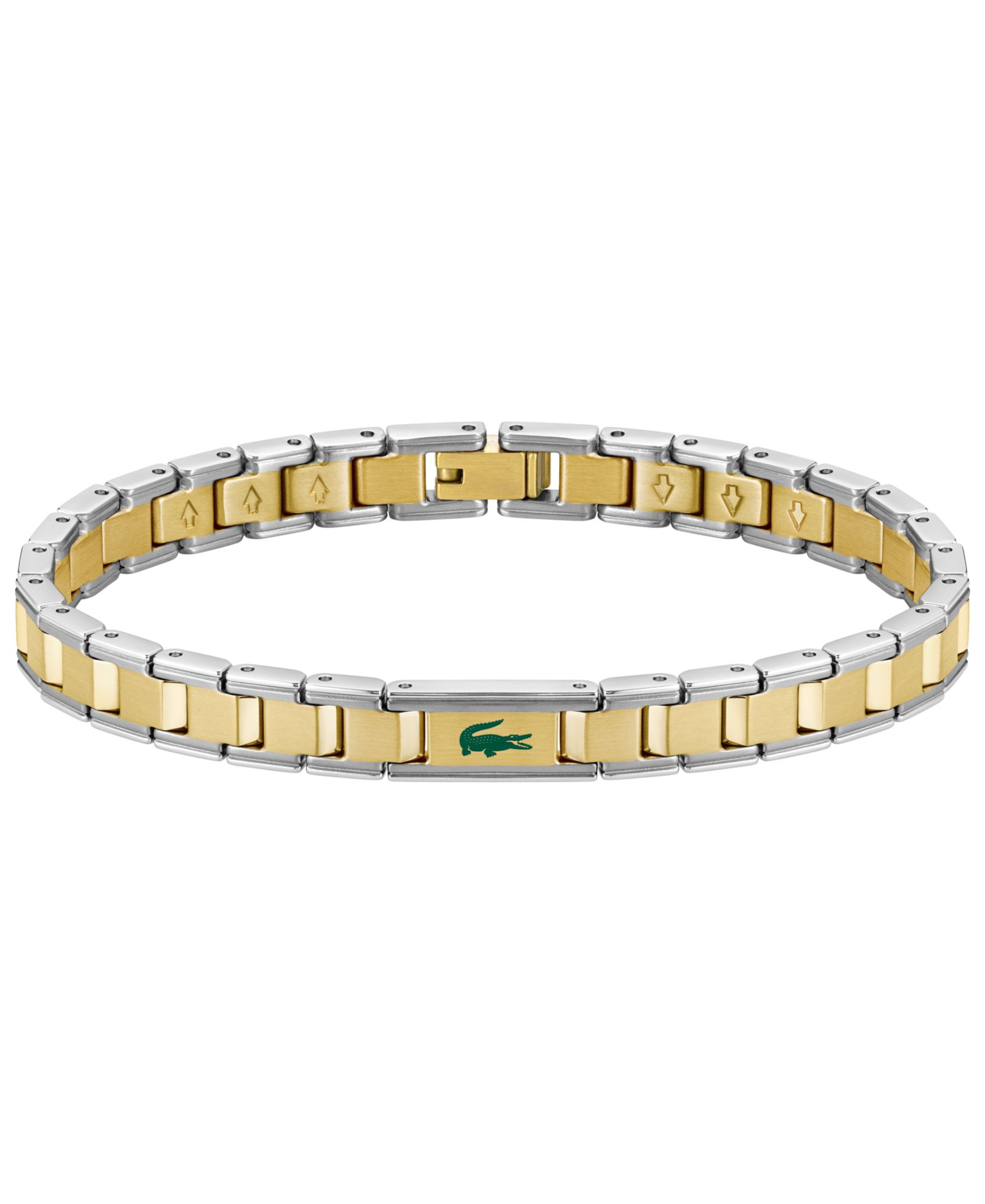 Lacoste Men's Metropole Edge Two-Tone Stainless Steel Bracelet