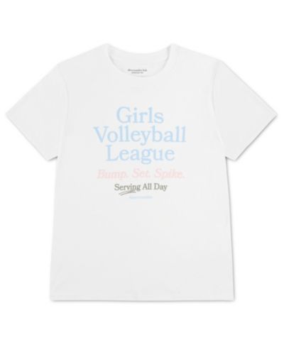 abercrombie kids Детская футболка oversized Crewneck Volleyball League