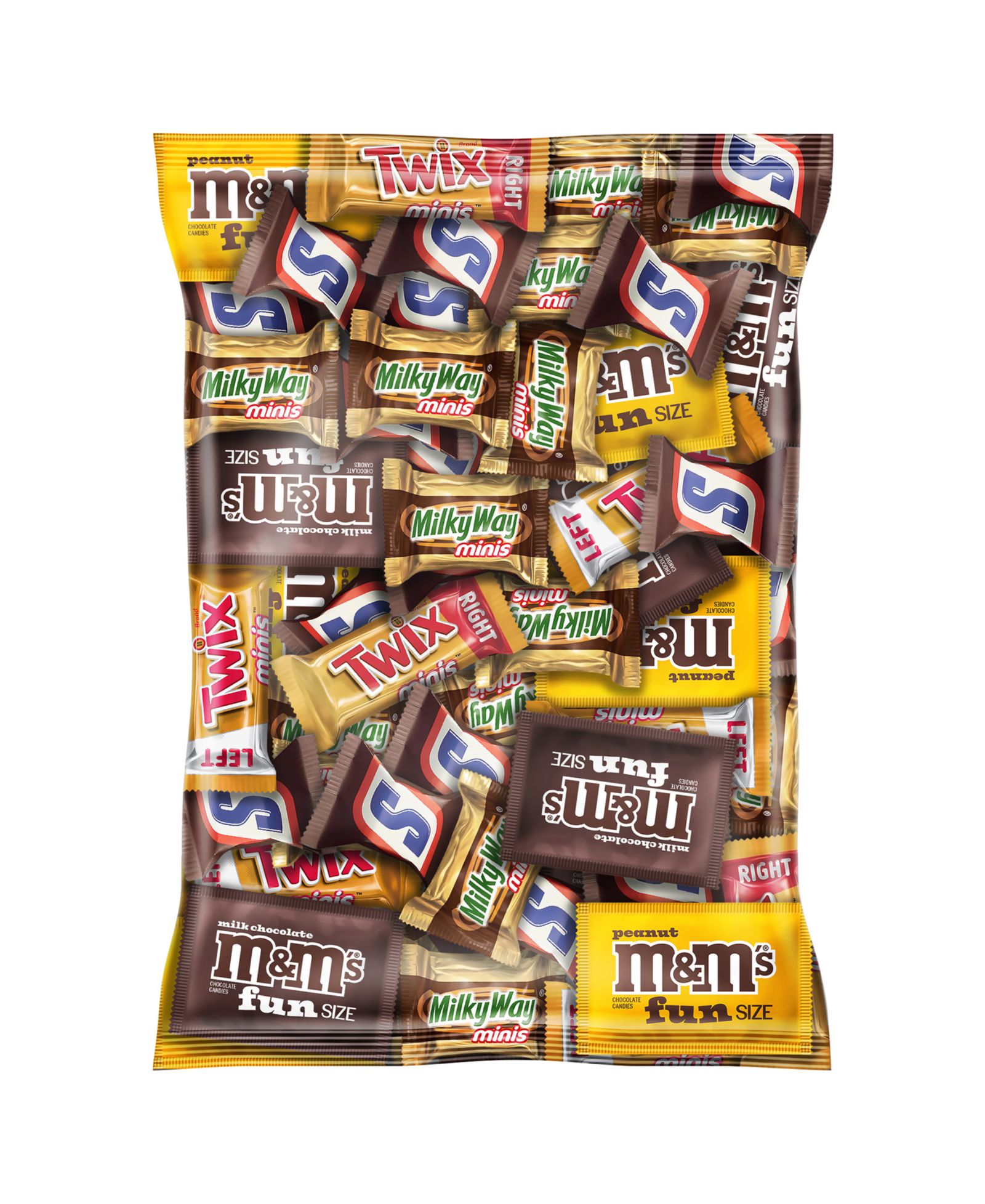 Mars набор мини-шоколадных батончиков, 62.6 oz.