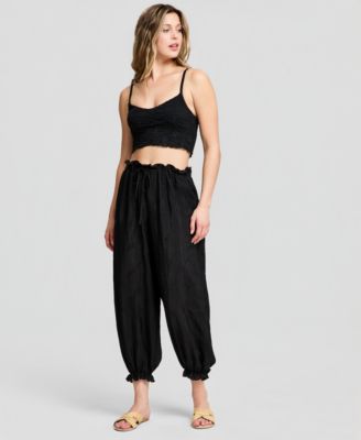 And Now This Women's Embroidered Balloon Pants, Macy's Exclusive