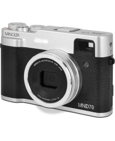 Minolta MND70 48MP 5K Ultra HD Retro Dual Lens Wi-Fi Digital Camera