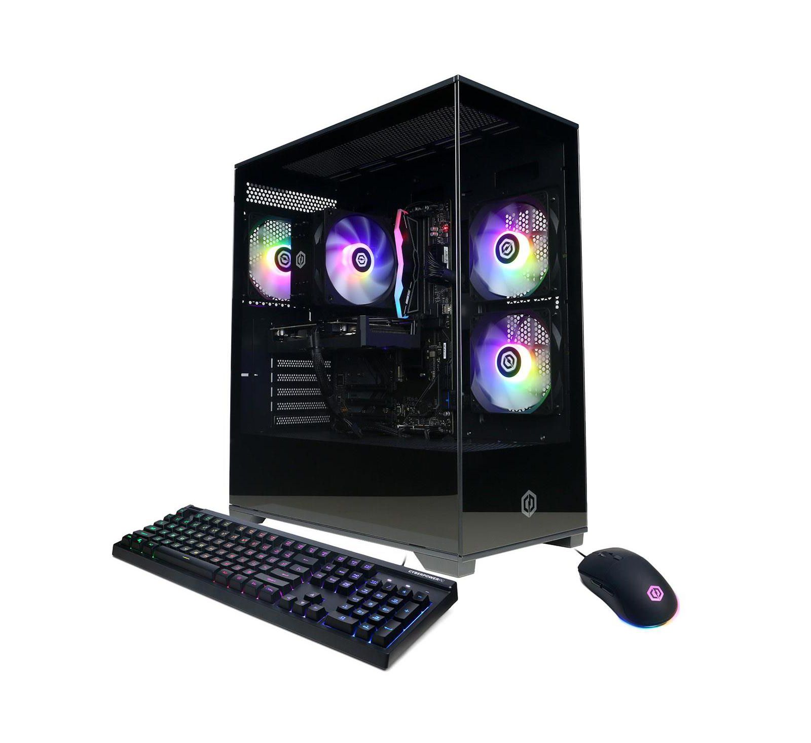 CyberPowerPC Gamer Master Gaming Desktop Computer with AMD Ryzen 5 8400F and NVIDIA GeForce RTX 5060 Ti