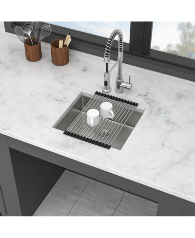 Кухонная мойка flynama 18x16x5.5inch ADA Compliant Stainless Steel Single Bowl