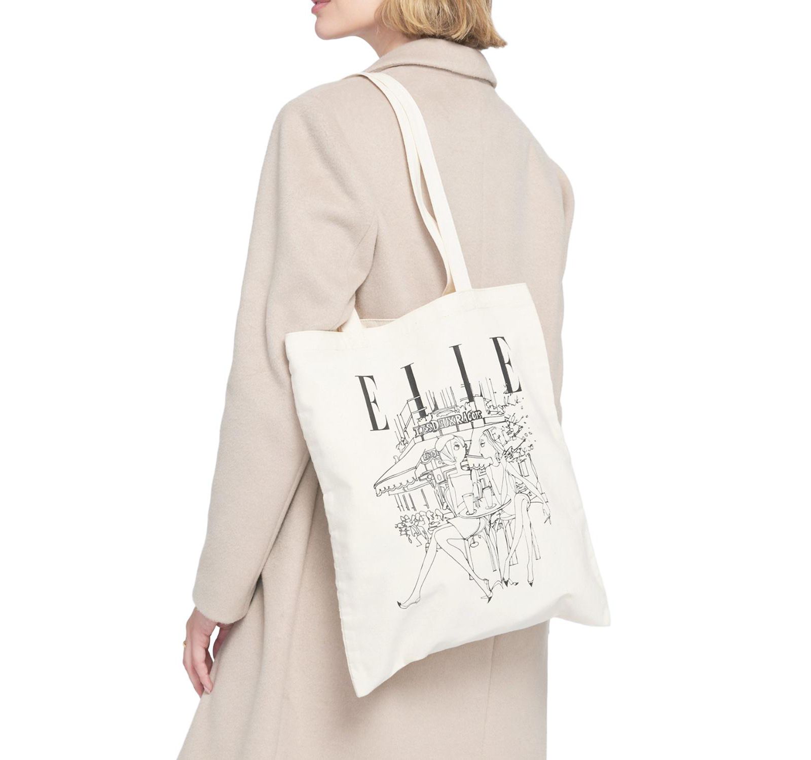 ELLE Collection Elle Graphic Tote Bag