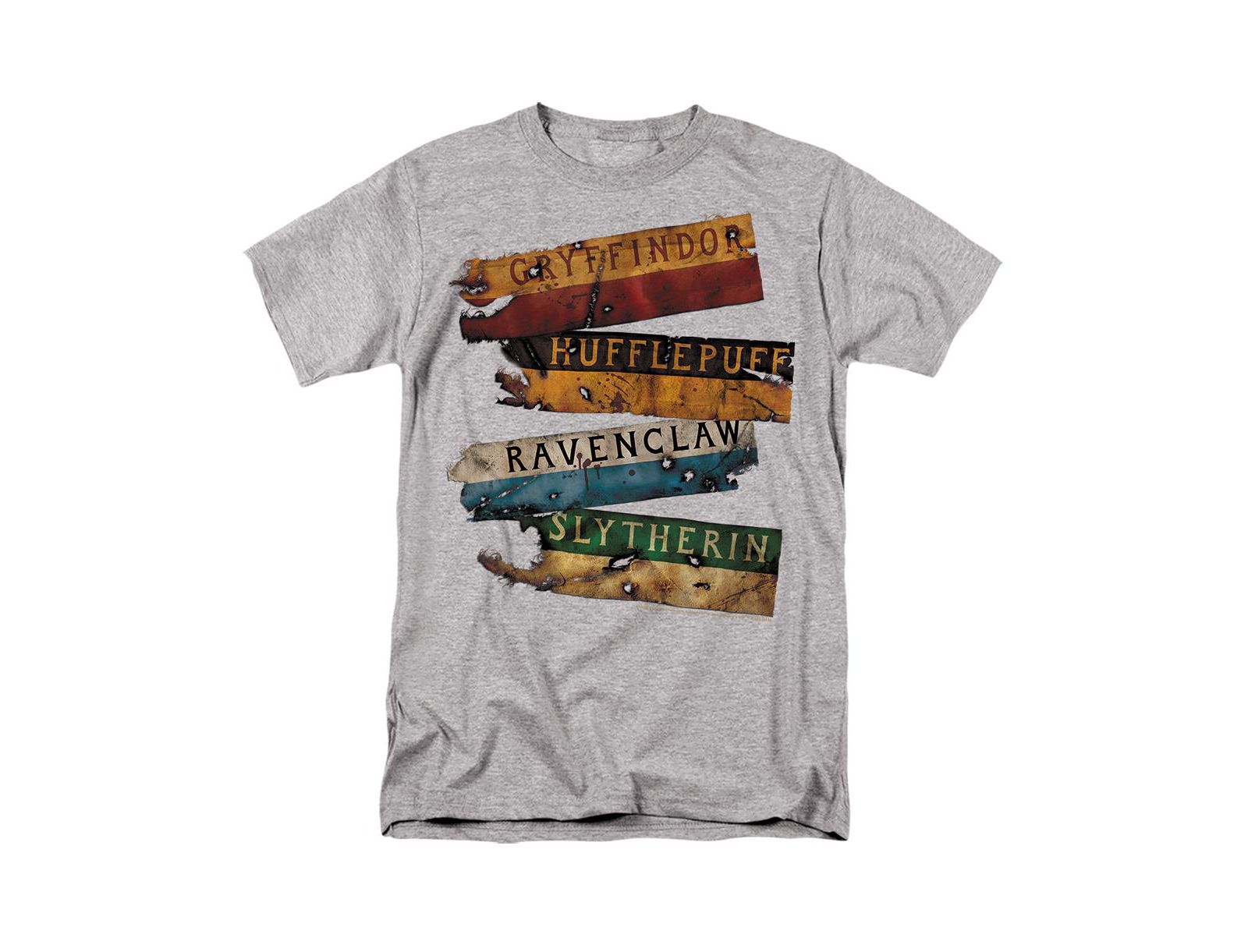 Harry Potter Men's Burnt Banners T-Shirt