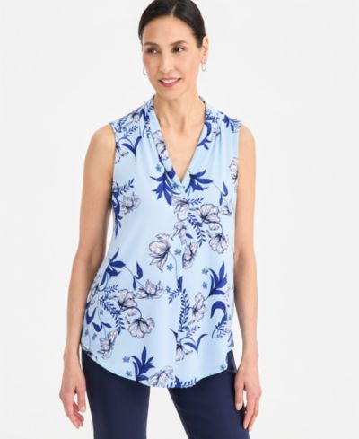 Верх JM Collection Plus Size Indina Floral