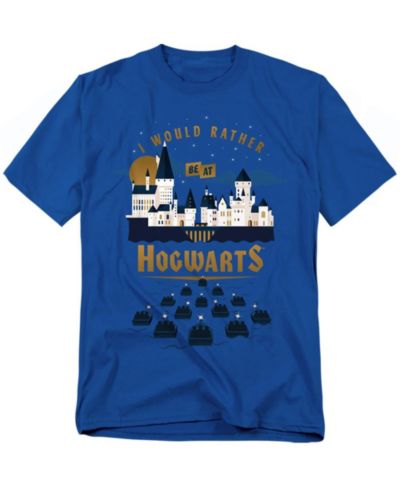 Harry Potter Мужская футболка I Would Rather Be At Hogwarts