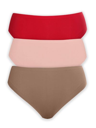 PARFAIT Women's Bonded French Cut PP5031 Body Smoothing Panties with No Visible Panty Lines