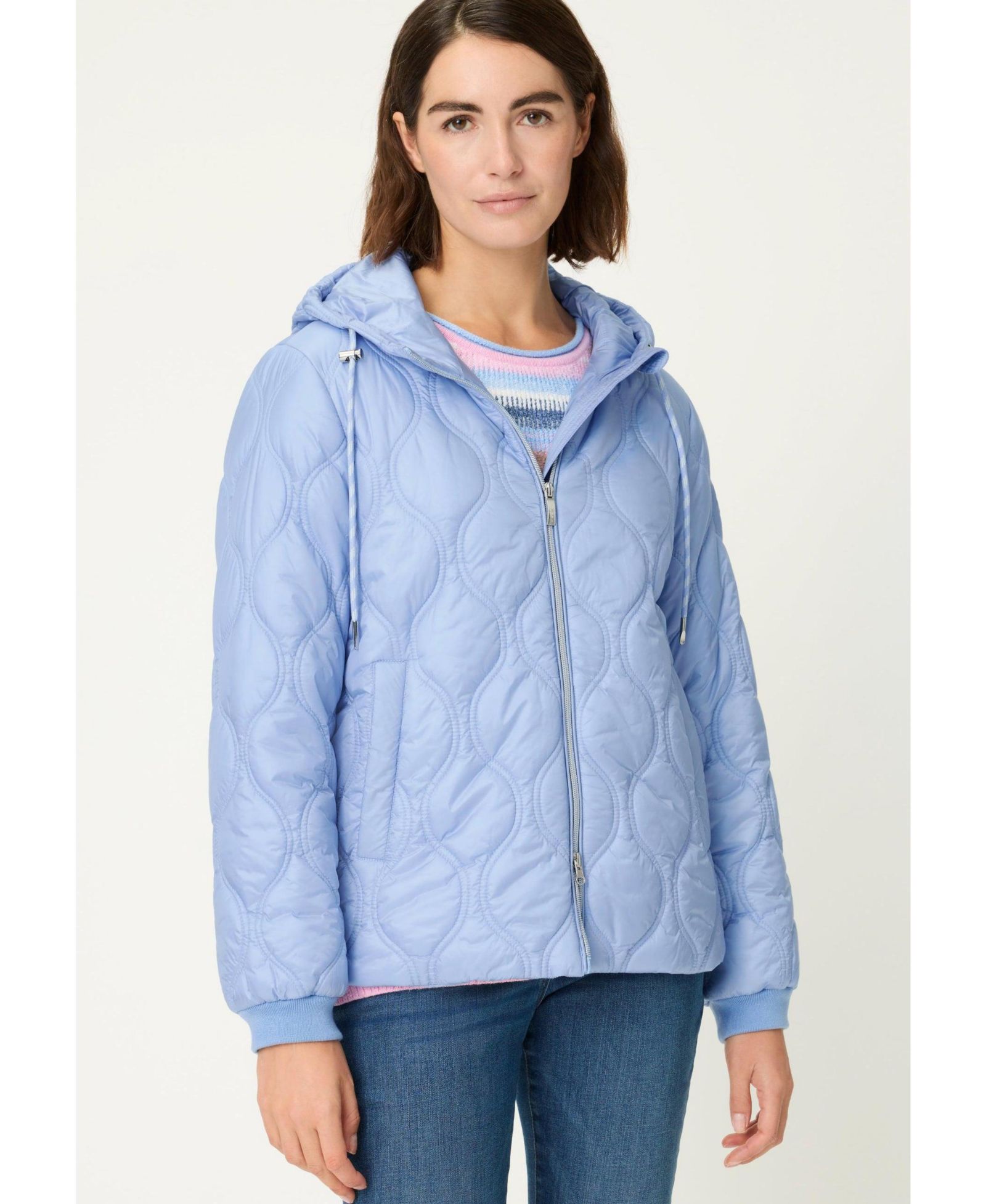 Olsen Women's Quilted Jacket with Hood