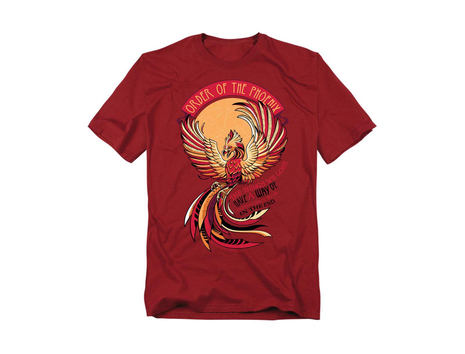 Harry Potter Men's Mosaic Order Of The Phoenix T Shirt