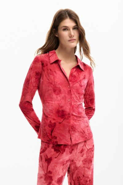 Desigual Women's Flocked shirt
