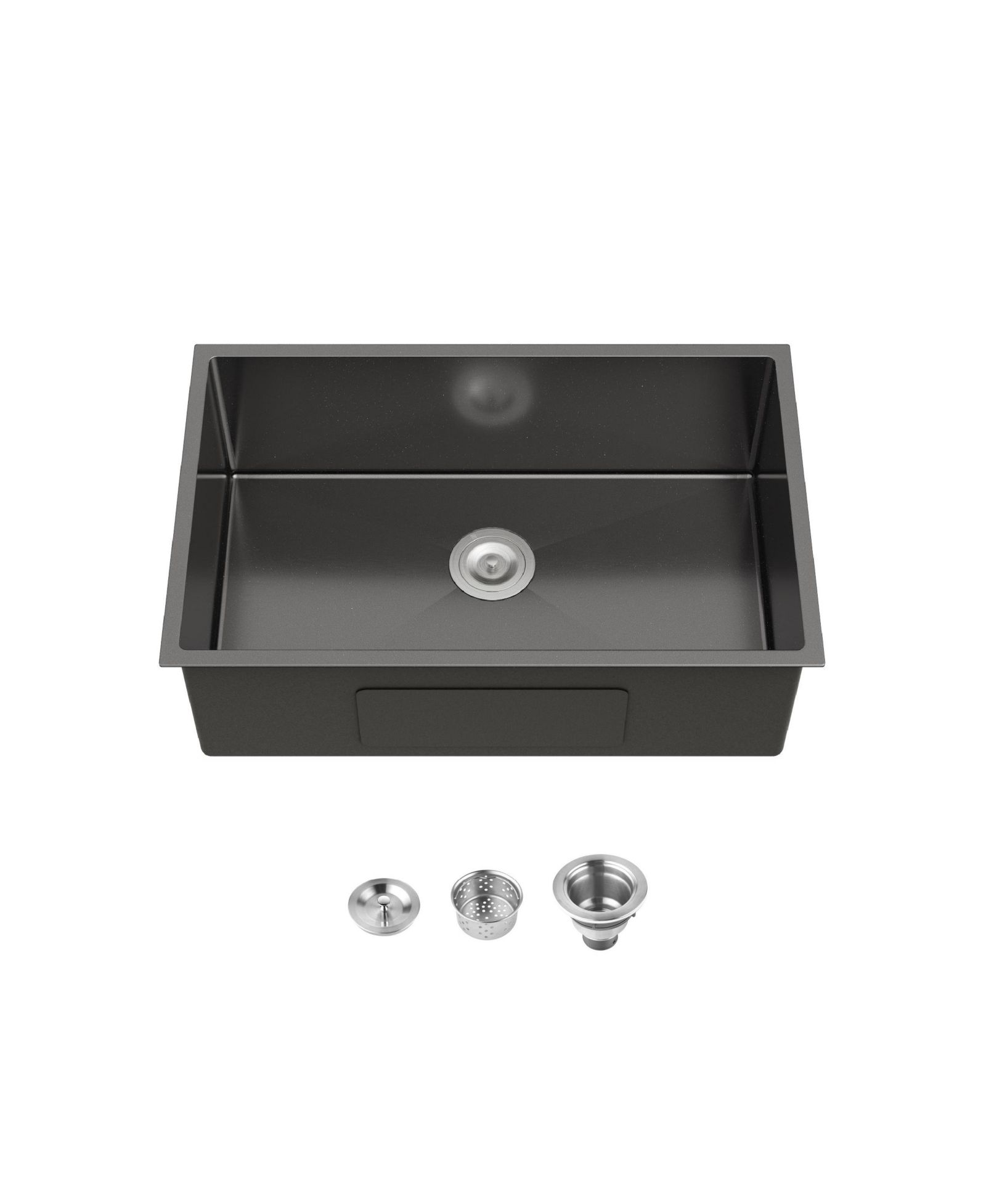 flynama 30x19inch Stainless Steel Kitchen Sink Single Bowl Undermount Workstation Handmade