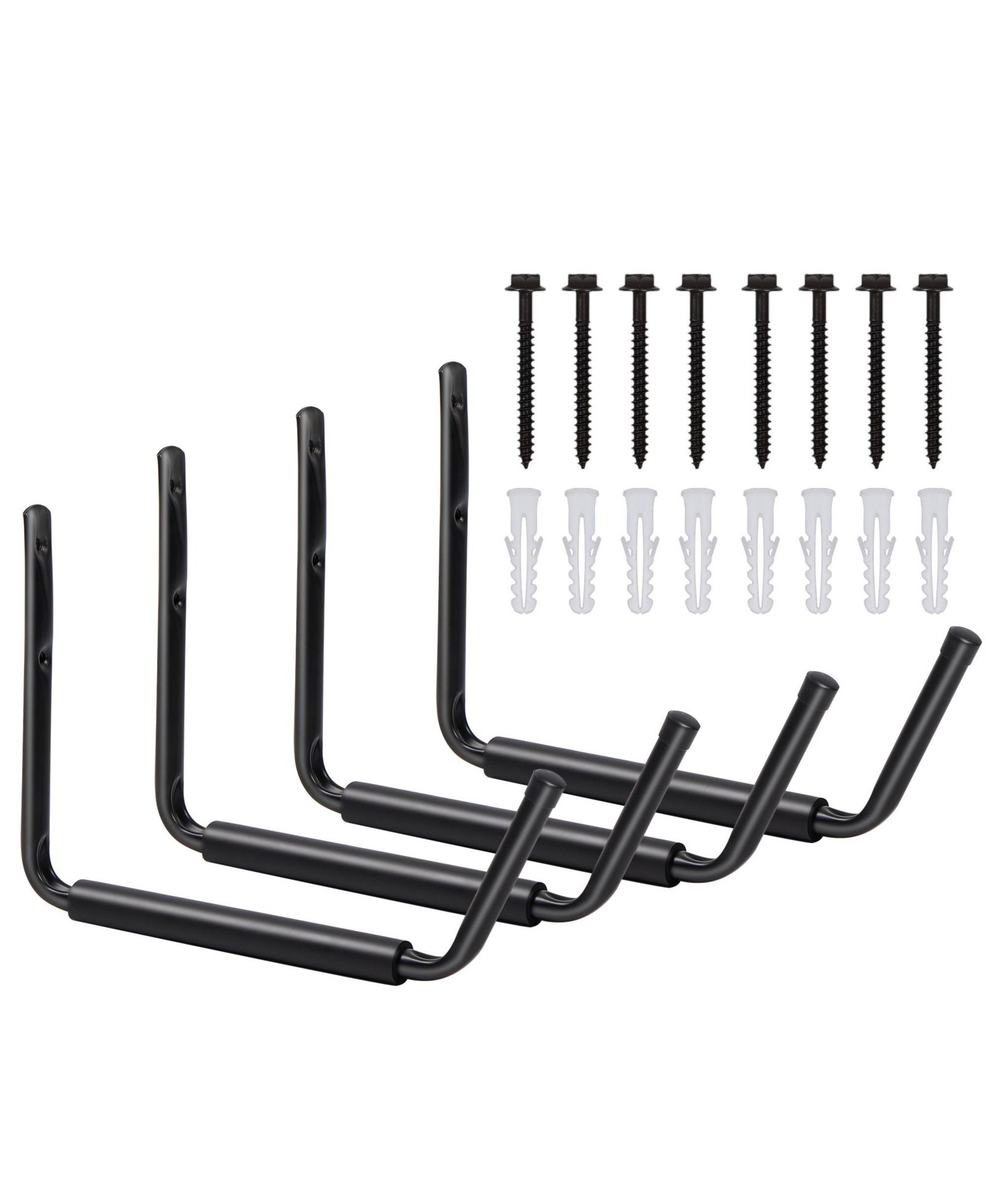 LUGO Steel Hooks Heavy Duty Storage, 4 PC