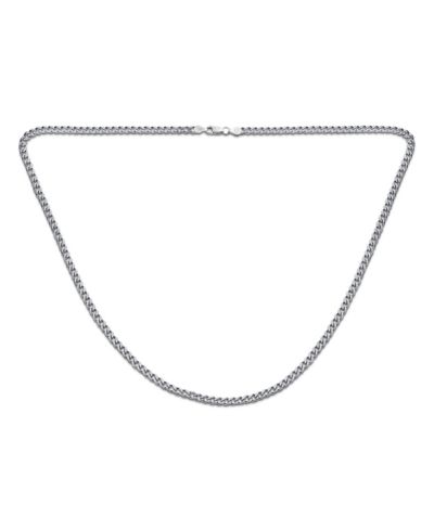 Тяжелая массивная серебряная цепочка Miami Cuban Curb Link с алмазной огранкой 6MM.925 Sterling Silver