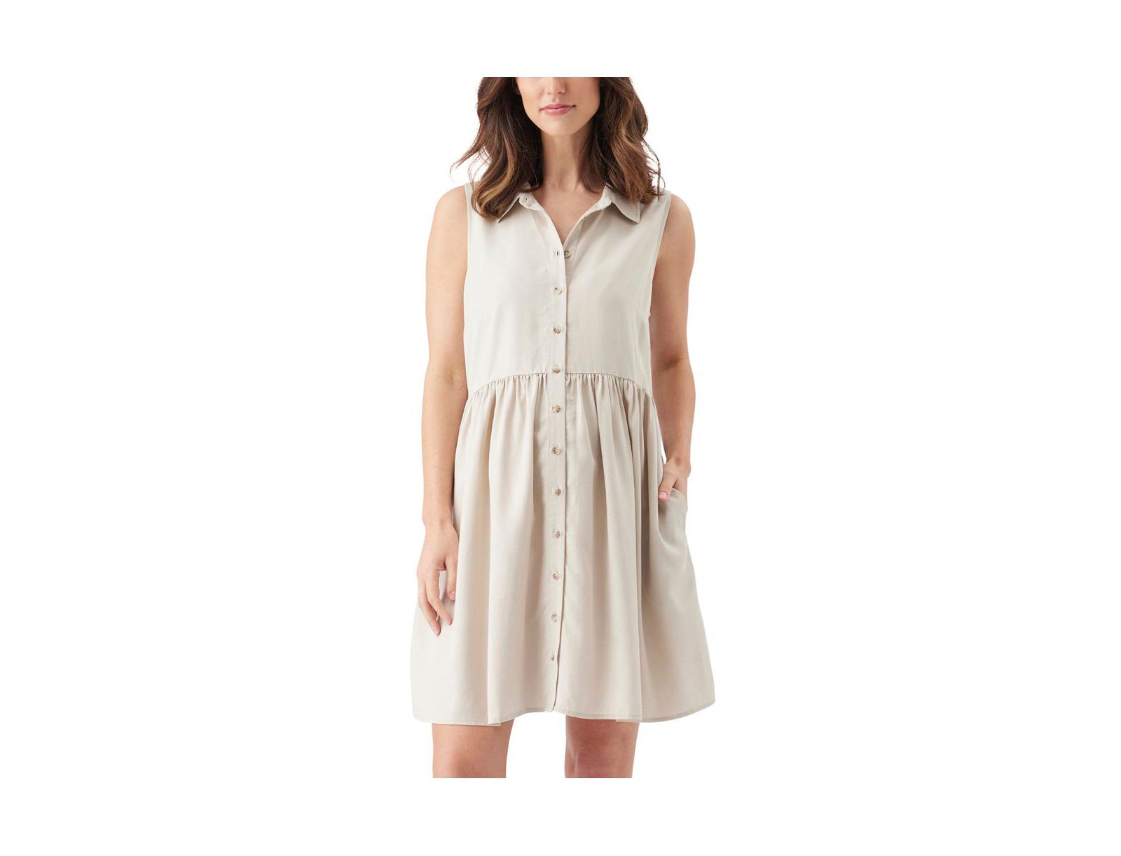 Ripe Maternity Женское платье Chloe из тенселя, цвет Sand