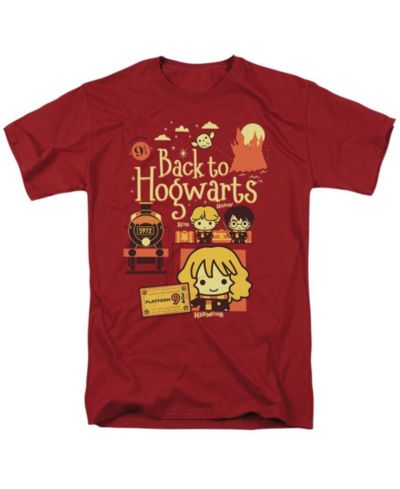 Мужская футболка Harry Potter Back To Hogwarts Platform 9 34 Chibis