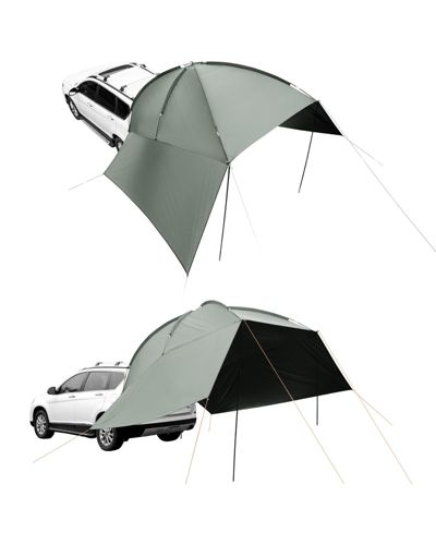 Автомобильный тент Mecale 10' x 7' с боковыми навесами и сумкой для хранения