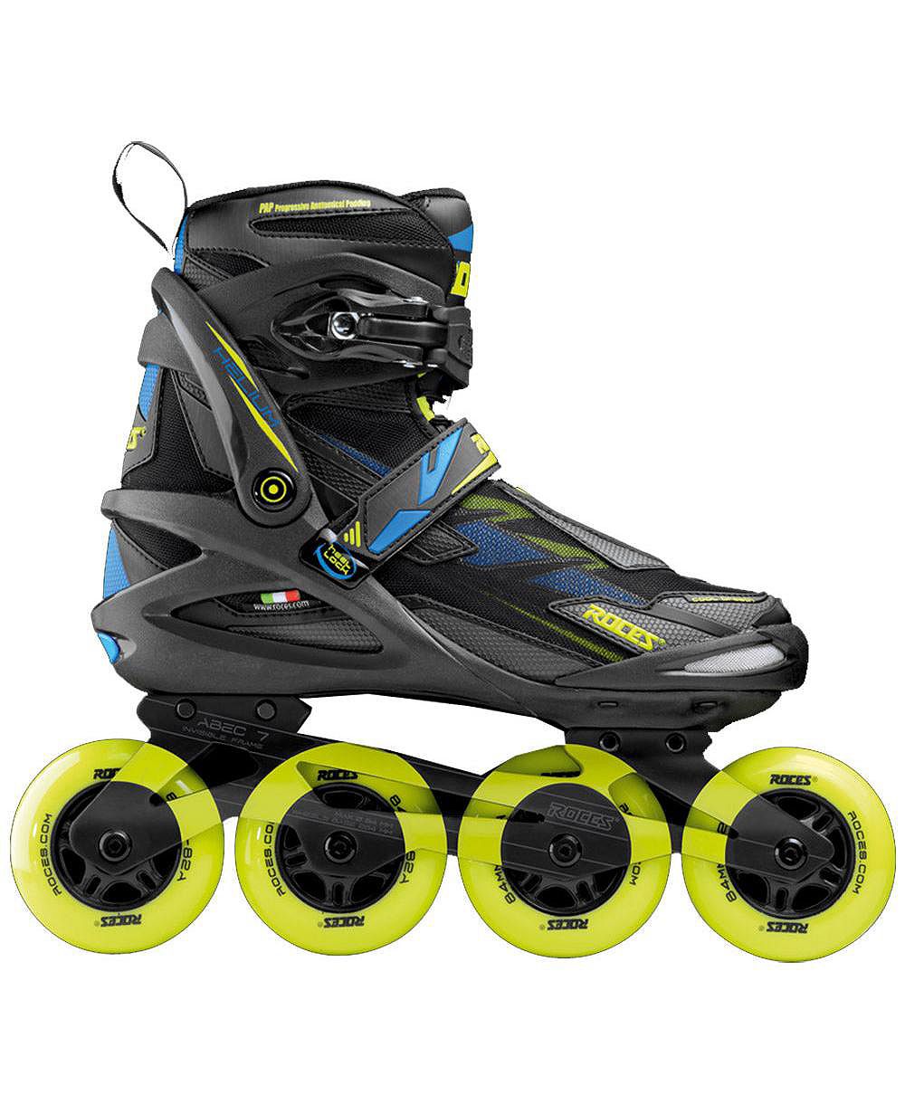 Roces Helium TIF Black Lime Mens Inline Skates