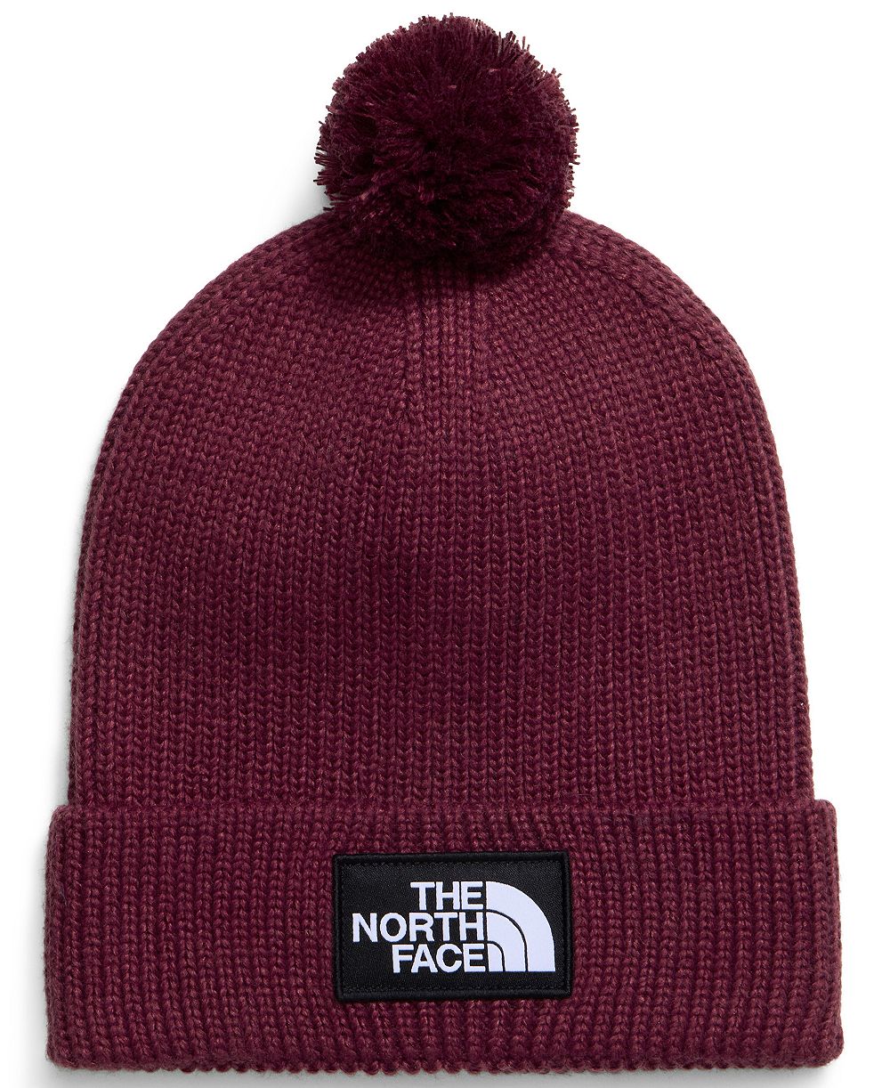 The North Face Шапка из рибаной вязки с помпоном