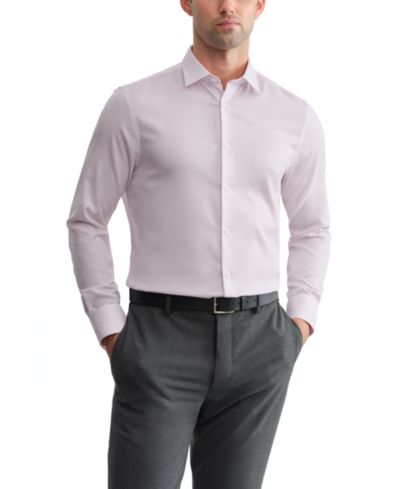 Calvin Klein Refined Cotton Stretch, Men's Slim-Fit Dress Shirt