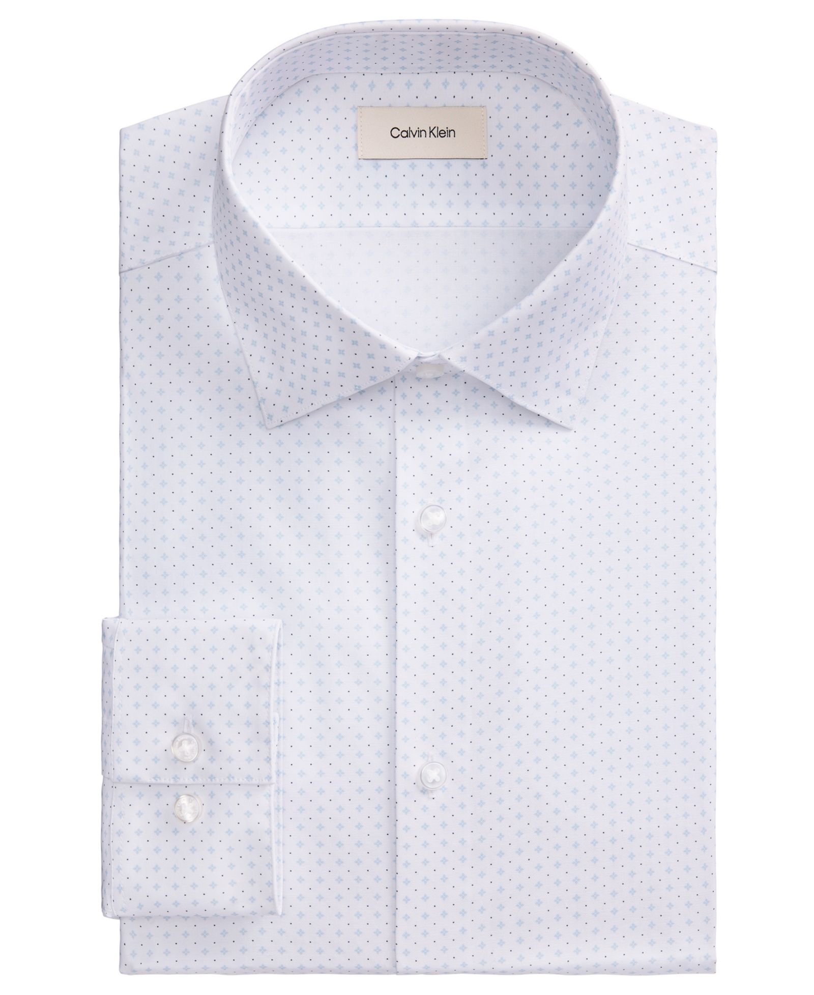 Calvin Klein Men's Performance Wrinkle Free Stretch Shirt, Slim Fit