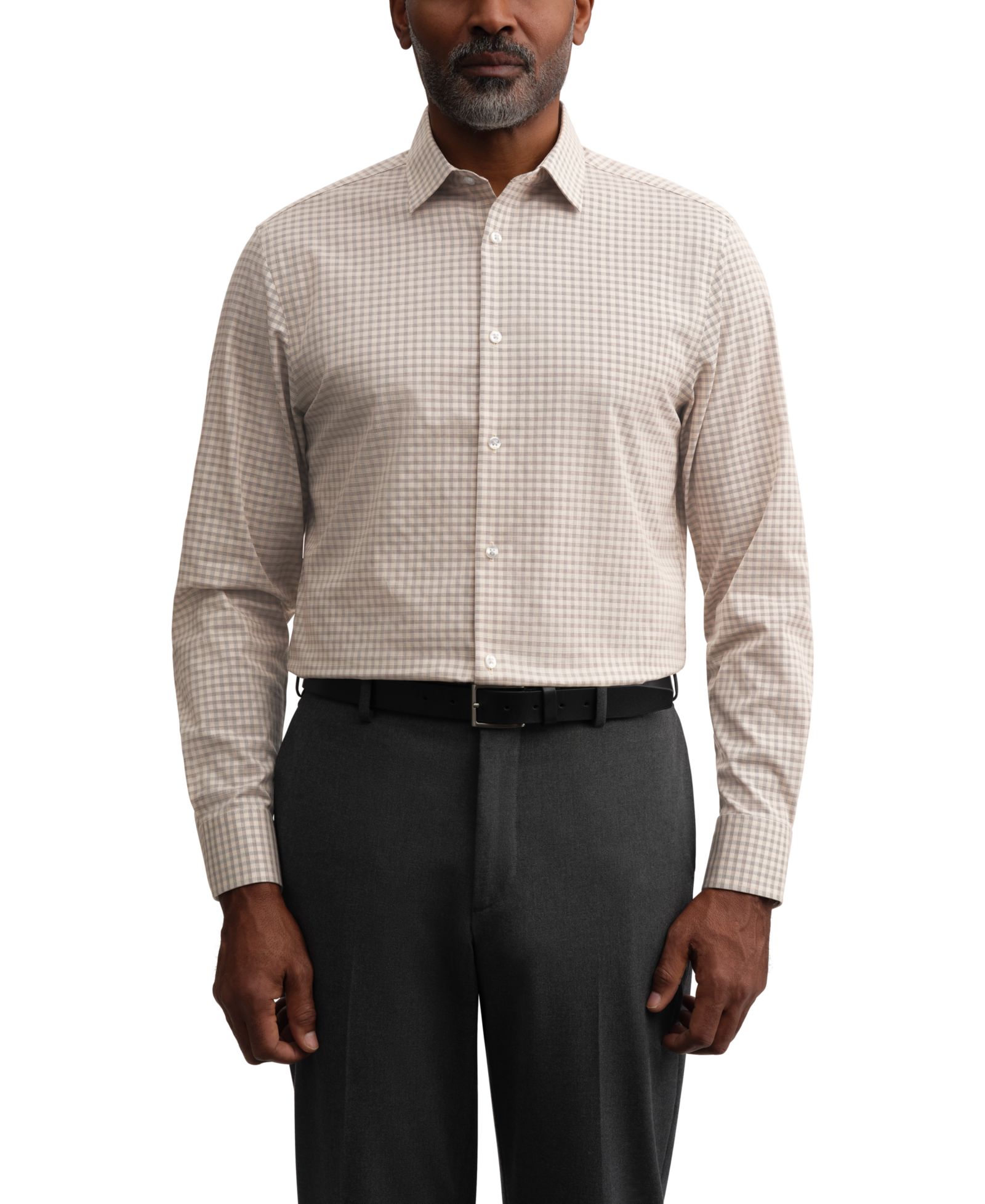 Calvin Klein Мужская рубашка из хлопка Slim Fit