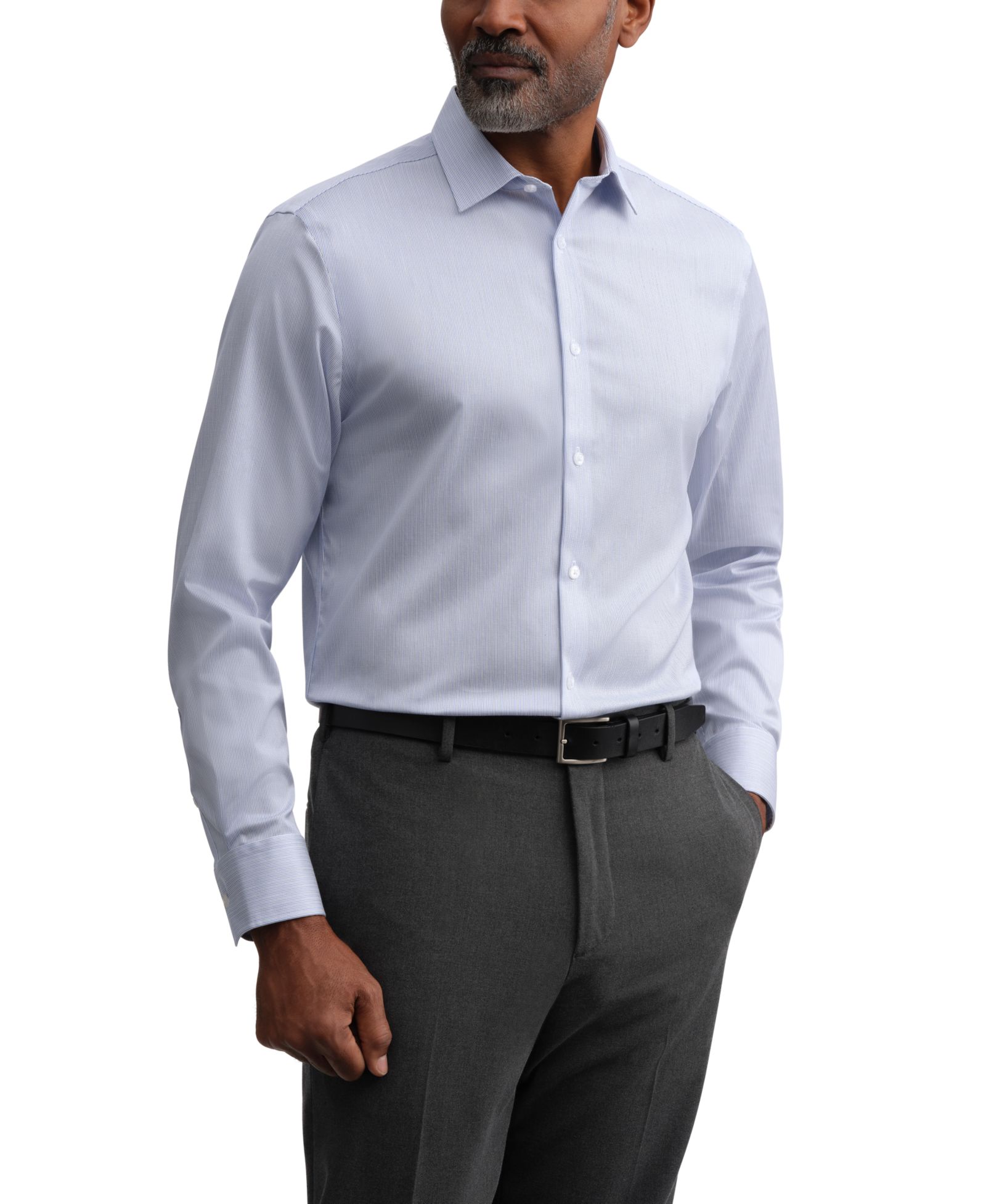 Мужская рубашка Slim Fit из хлопка от Calvin Klein