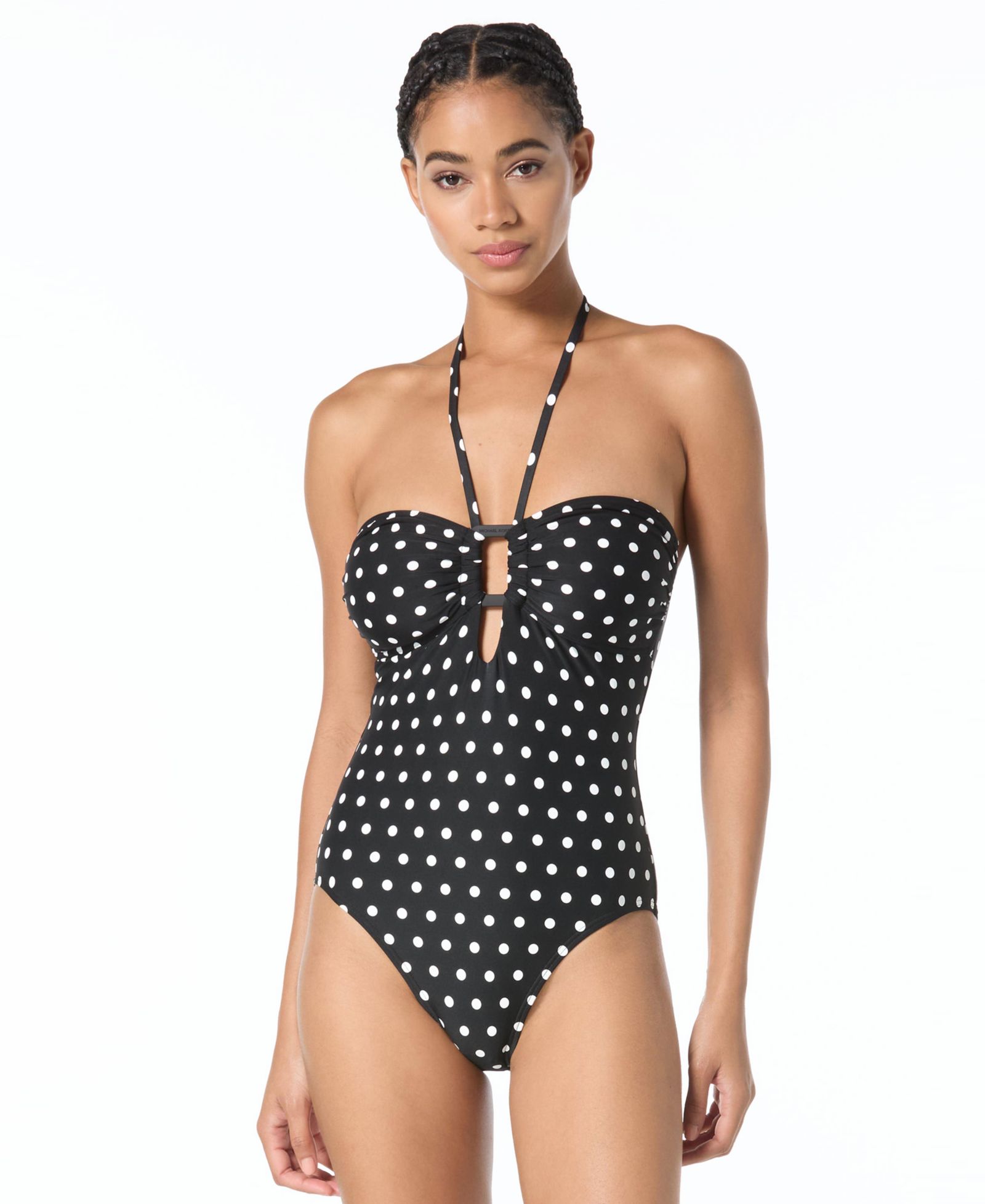 Женский Bandeau Neck Swim One-Piece