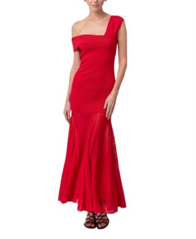 Платье-свитер Line & Dot Women's Rowan Off-The-Shoulder