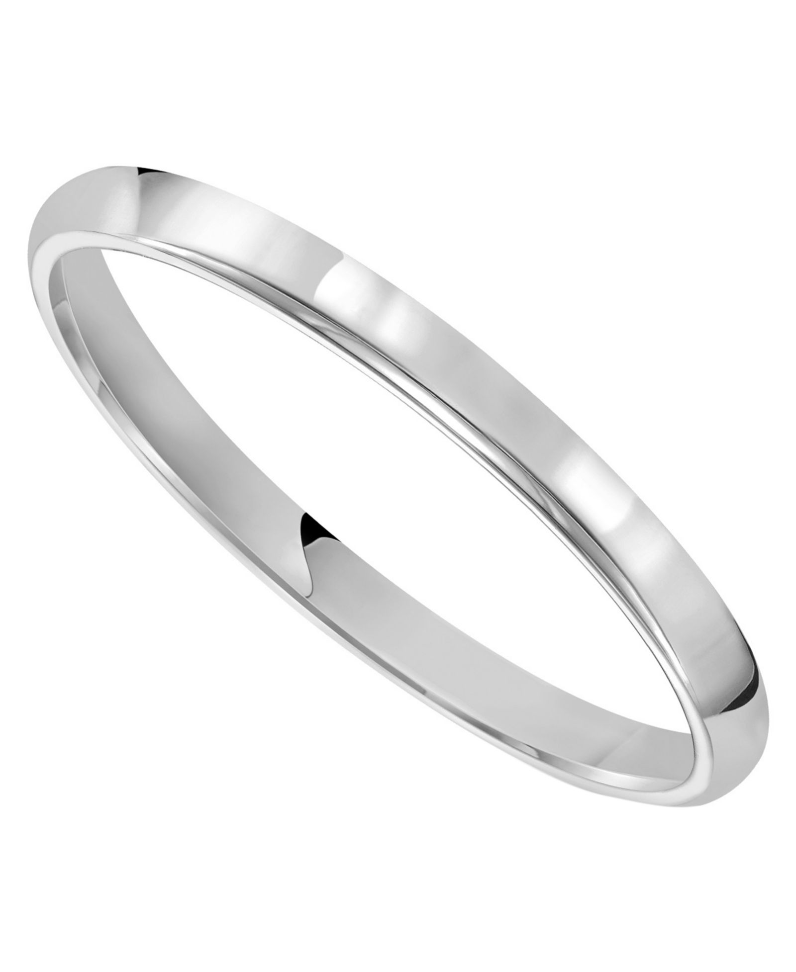 Macy's 2mm Wedding Band Ring in 10k Gold or 10k White Gold