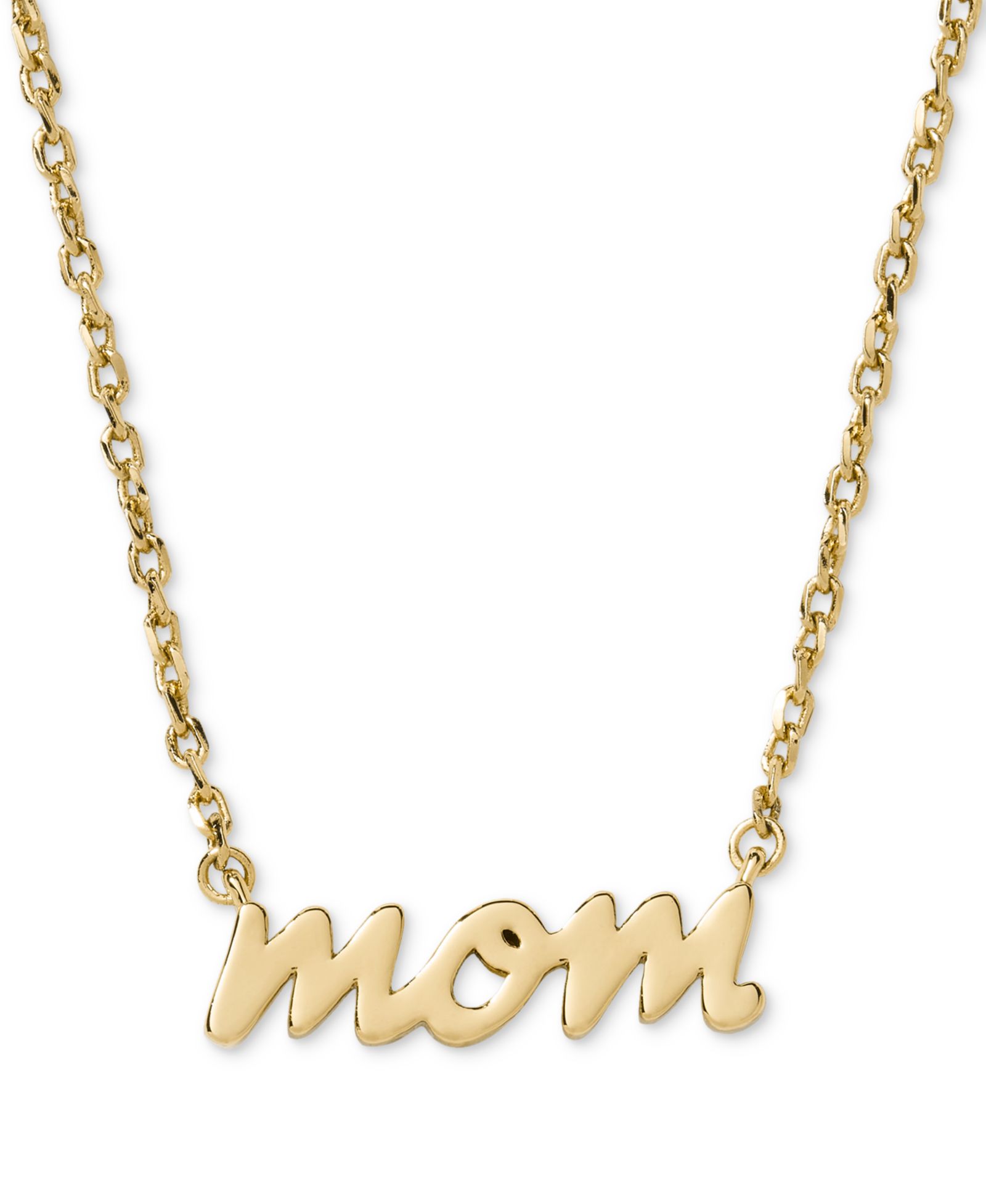 Подвеска kate spade new york Gold-Tone Dear Mom Short Pendant Necklace