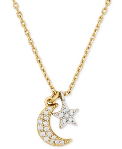 Колье kate spade new york Two-Tone Gifting To My Special Someone Short Pendant