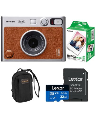 Фотоаппарат Fujifilm Instax Mini Evo Brown + Essentials Kit