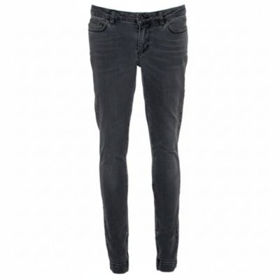 Pre-Owned Dolce & Gabbana Women's Pre-Owned Dolce and Gabbana Grey Light Washed Slim Fit Jeans