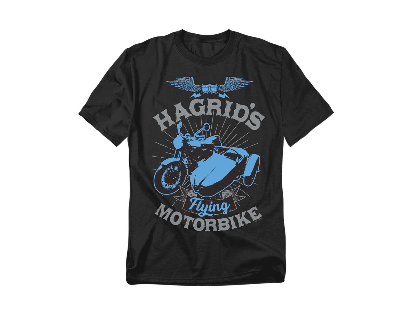 Мужская футболка Harry Potter Hagrid's Flying Motorbike