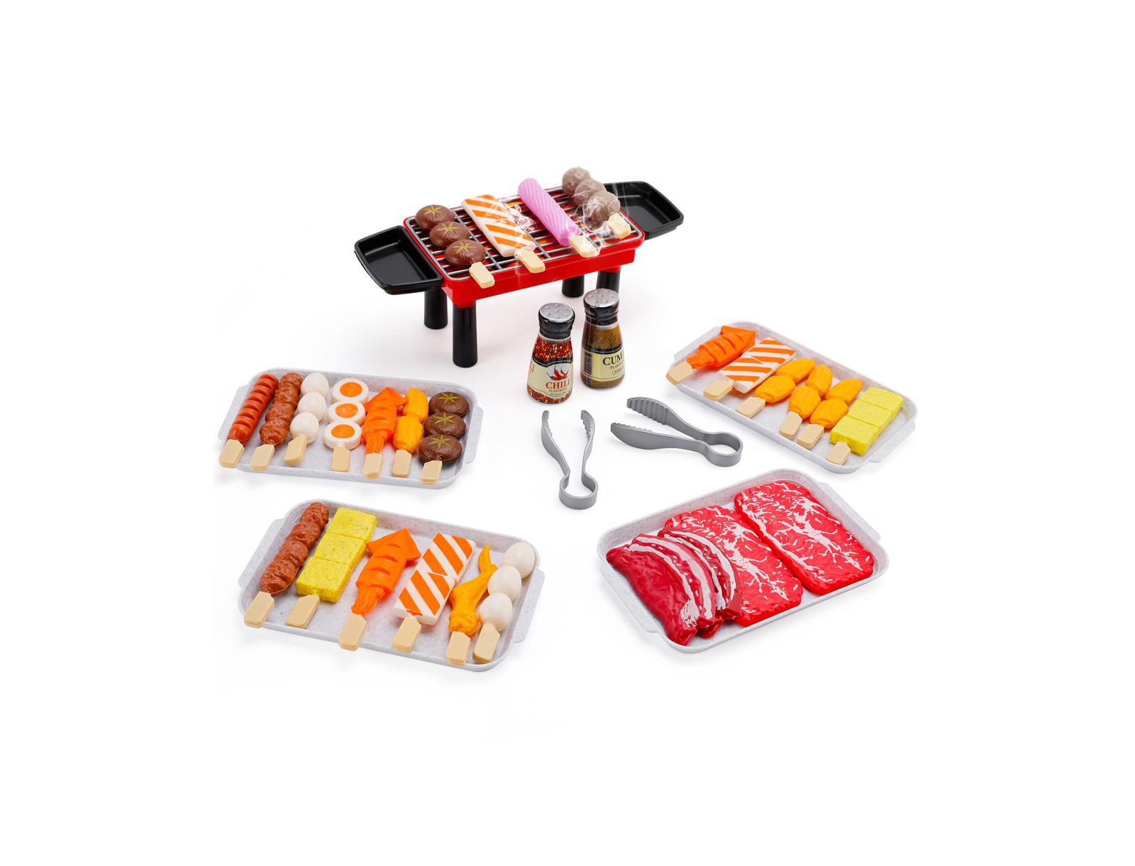 Детский Bruce & Shark BBQ Grill Playset, 36-Piece
