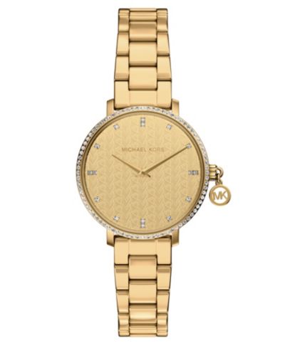 Женские часы Michael Kors Pyper, Gold-Tone, 32mm