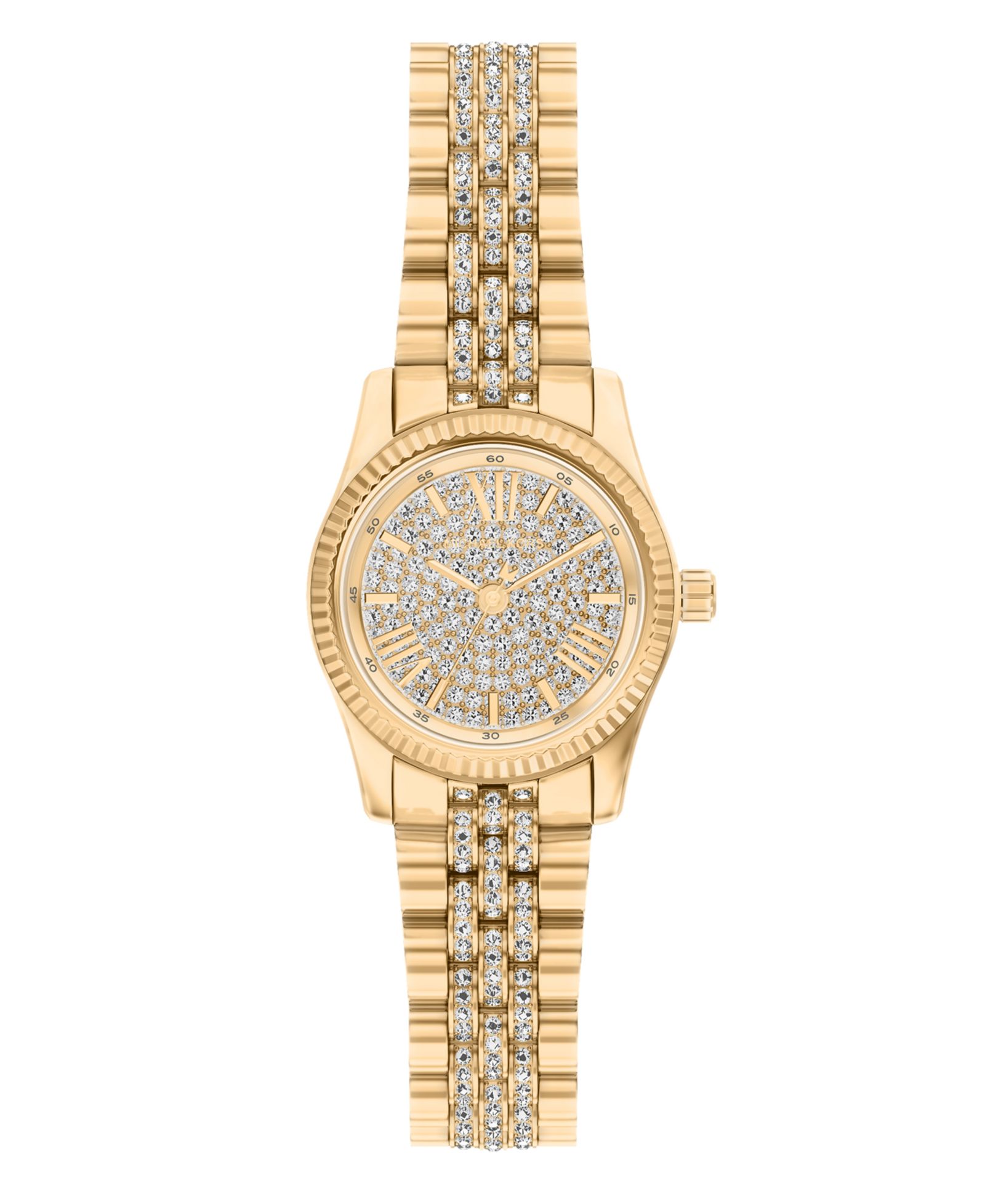 Женские Lexington Three-Hand Gold-Tone Stainless Steel Watch, 26mm