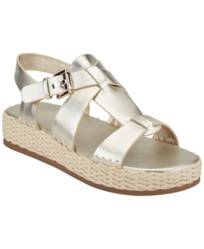 Marc Fisher LTD Women's Elissa Fisherman Flat Platform Sandals