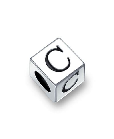 Bling Jewelry подвеска-бусина с заглавной буквой алфавита для европейского браслета