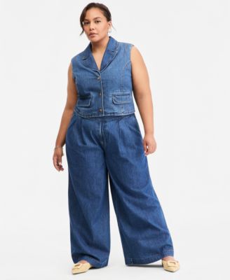 On 34th Женские джинсы Plus Size с высокой посадкой и широкими брючинами, Macy's Exclusive